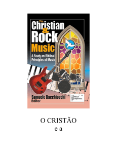 Samuele Bacchiocchi – O Cristão e a Musica Rock