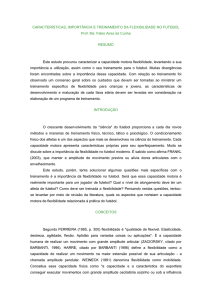 características, importância e treinamento da