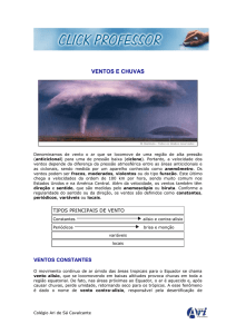 Ventos e Chuvas - Colégio Ari de Sá Cavalcante