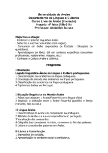Programa - Universidade de Aveiro