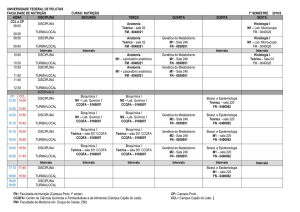 1º-Semestre-2016-2 - Universidade Federal de Pelotas