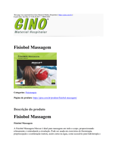 Fisiobol Massagem : Gino Material Médico Hospitalar : https://gino