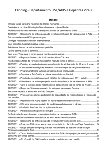 17/08/2011 - Passira - Departamento de IST, Aids e Hepatites Virais