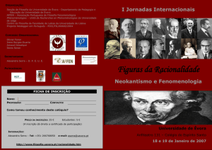 ORGANIZAÇÃO: - Associação Portuguesa de Filosofia