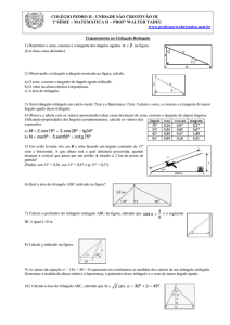 Trigonometria no triângulo retângulo