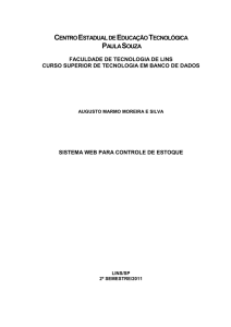 3. análise e projeto de sistema