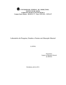 Laboratório de Ensino, Estudo e Pesquisa em Educação Musical