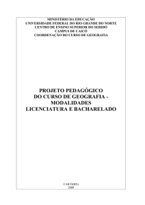 pró-reitoria de graduação - Sigaa
