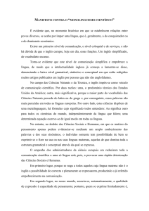 Manifesto - Universidade de Coimbra