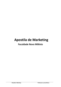 Apostila de Marketing