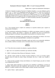 Resolução RDC 14/2010 da ANVISA