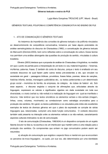 gêneros textuais e ensino de ple - Letras PUC-Rio