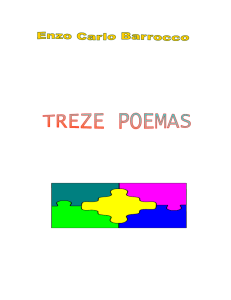 Treze poemas de Enzo Carlo Barrocco