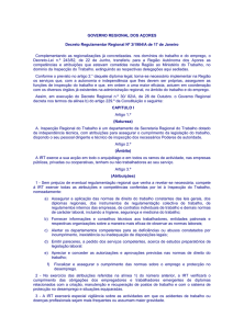 Decreto Regulamentar Regional Nº 3/1984/A de 17 de Janeiro