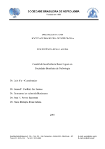 (TABELA 7). A heparina continua sendo o agente anticoagulante