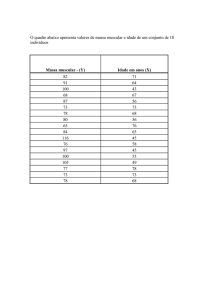 exercicio correlação massa muscular Arquivo