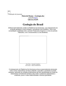 Material Ibama - Geologia - Ibama - jessicacaroliny