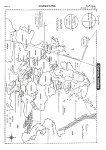 Mapa -9- COLÉGIO ATIVA Profª Eliete
