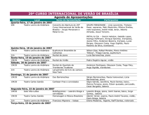 29º curso internacional de verão de brasília