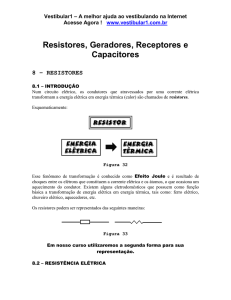 Resistores, Capacitores e Geradores