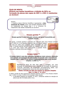 Fórmula Anti-Oxidante na Prevenção de Displasia Cervical