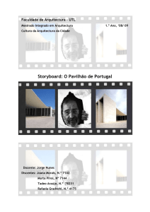 1º Parte: O contexto do pavilhão de Portugal