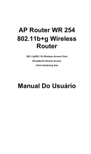 WR 254 - AP Router