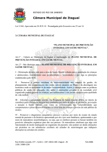 Estado do rio de Janeiro Câmara Municipal de Itaguaí Lei 3.244