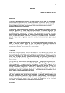 Delirium - Site Oficial de Adalberto Tripicchio MD PhD. Psiquiatria