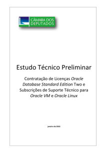 Estudo Tecnico Preliminar Subscricao Oracle VM e Oracle Linux v1