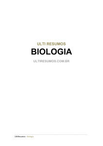 ulti resumos BIOLOGIA ultiresumos.com.br
