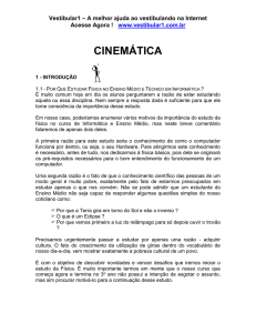 Cinemática - Vestibular1