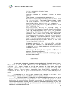 TRIBUNAL DE CONTAS DA UNIÃO TC 031.484/2008