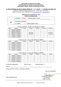 secretaria de estado da educação