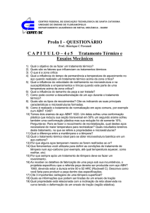 ProIn I – QUESTIONÁRIO Prof.: Henrique C Pavanati C A P I T U L O