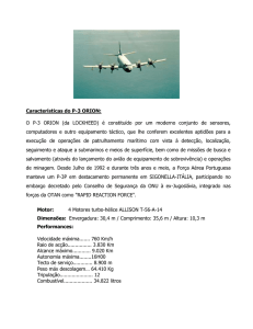 P3P ORION da Força Aérea Portuguesa