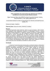 Valor prognóstico dos níveis séricos de vitamina E em mulheres