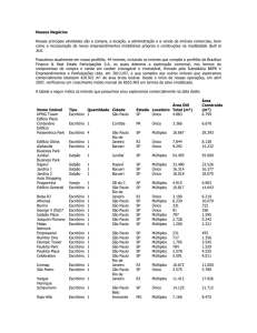 Processo de Com., Distribuição, Mercados e Exportação