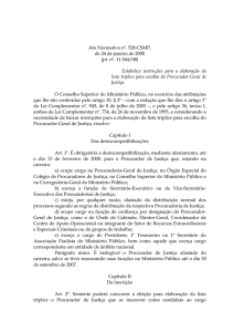 ato normativo nº ___-csmp - Ministério Público do Estado de São