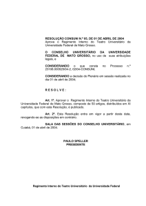 resolução consuni n.º 05, de 01 de abril de 2004
