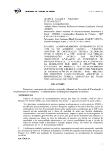 TRIBUNAL DE CONTAS DA UNIÃO TC 033.438/2013