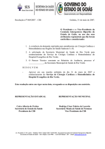 Resolução n o 069/2007 – CIB