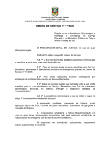 ordem de serviço nº 17/2006 - Ministério Público