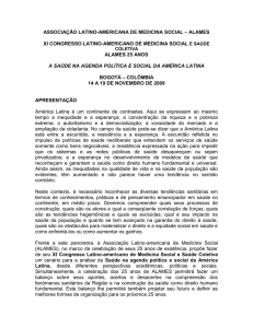 associação latino-americana de medicina social