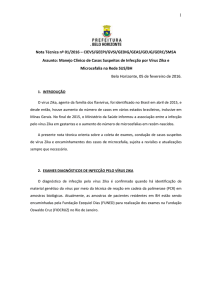 Nota Técnica nº 05/2011 – CIEVS/GEEPI/GVSI