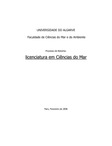 Competências Gerais - Universidade do Algarve