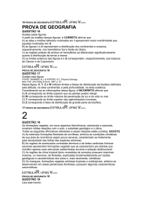 15 PROVA DE GEOGRAFIA ESTIBULAR UFMG v2 0 0 2
