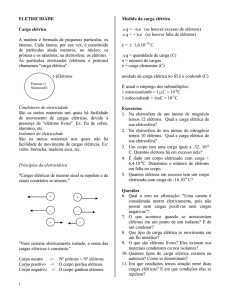 Eletricidade - Portal do Eletrodomestico