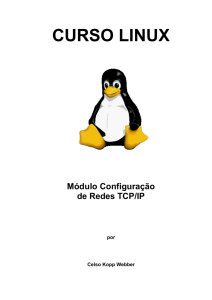 CONFIGURAÇÃO DE REDES TCP/IP
