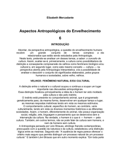 ASPECTOS ANTROPOLÉGICOS DO ENVELHECIMENTO